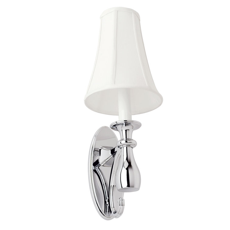 Ginger Circe 1 Light Polished Chrome Candle Wall Light Wayfair